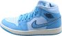 Jordan Ice Blue Mid SE Sneakers Blue Dames - Thumbnail 1