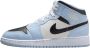 Jordan Blauwe Mid Sneakers Klassieke Stijl Blue Dames - Thumbnail 1