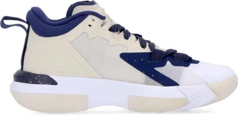 Jordan Jeugd Basketbalschoen Zion 1 White Dames