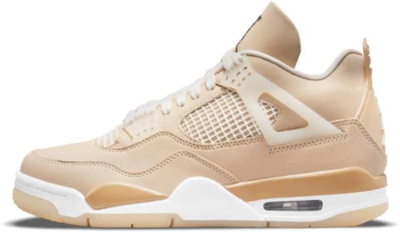 Jordan Klassieke en stijlvolle Air 4 Beige Dames