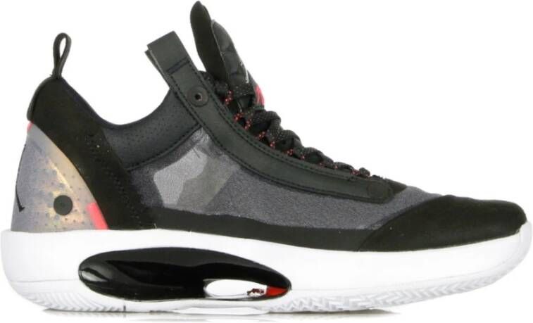 Jordan Lage Herenschoen Zwart Wit Rood Multicolor Heren