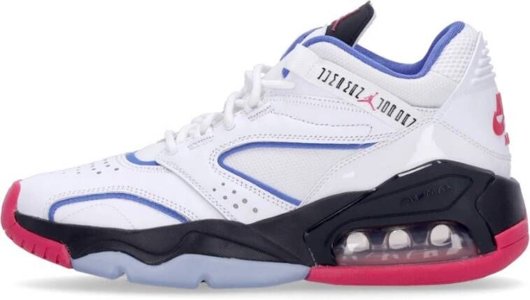 Jordan Lage Sneaker Wit Roze Blauw Zwart Multicolor Heren