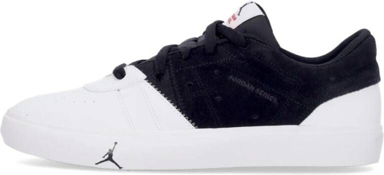 Jordan Lage Sneaker Zwart Rood Wit White Heren