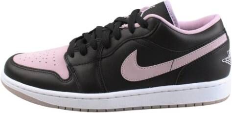 Jordan Lage Zwarte Lilac Sneakers Black Dames