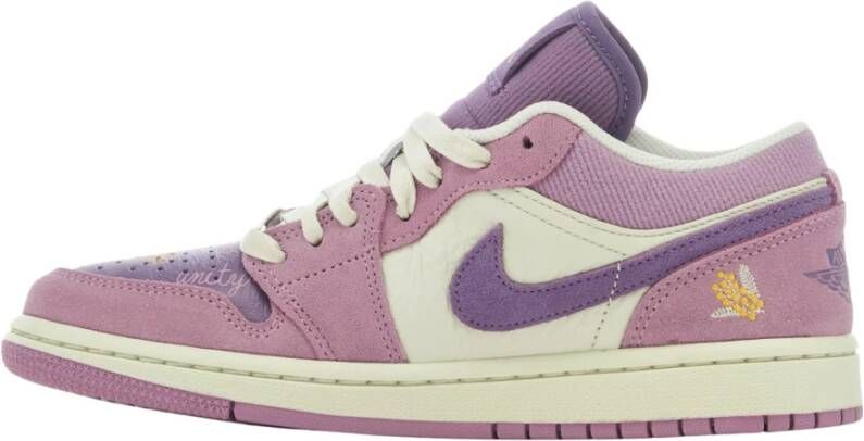 Jordan Wmns Air 1 Low Iwd Amethyst Wave Canyon Purple-Olive Aura