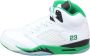 Jordan Lucky Green Retro Sneakers White Dames - Thumbnail 1