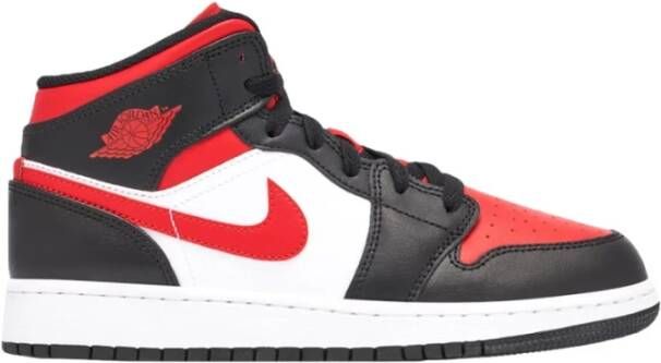 Jordan Mid Alternate Bred Toe Sneakers Red Heren