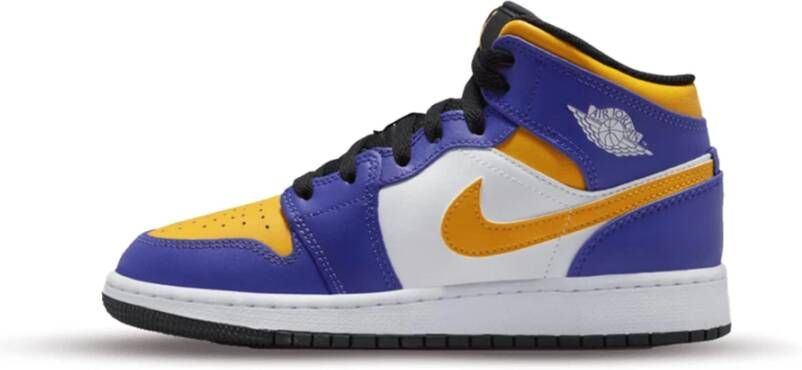 Jordan Air 1 Mid(Gs ) Dark Concord Taxi White Black Schoenmaat 36+ Shoes grade school DQ8423 517