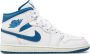 Jordan Mid SE Witte Sneakers Logo White Heren - Thumbnail 1