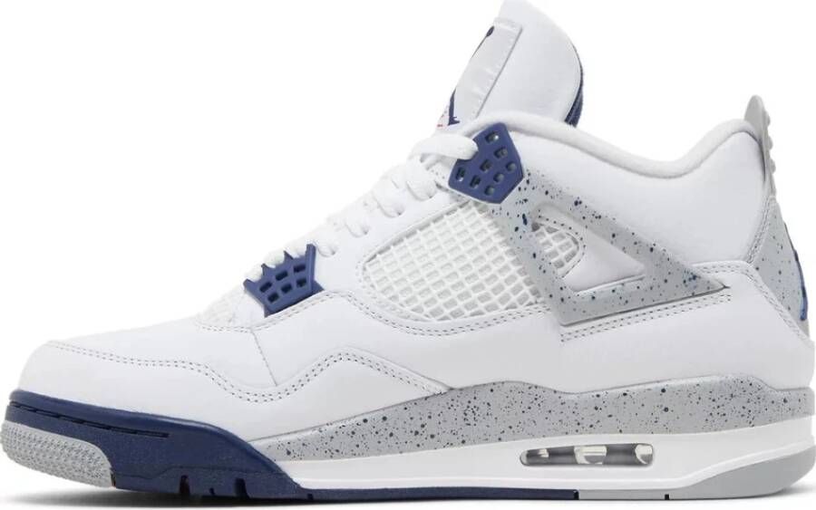 Jordan Midnight Navy Retro Sneakers White Heren