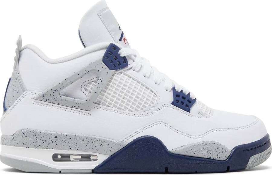 Jordan Midnight Navy Retro Sneakers White Heren