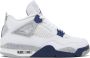 Jordan Midnight Navy Retro Sneakers White Heren - Thumbnail 1