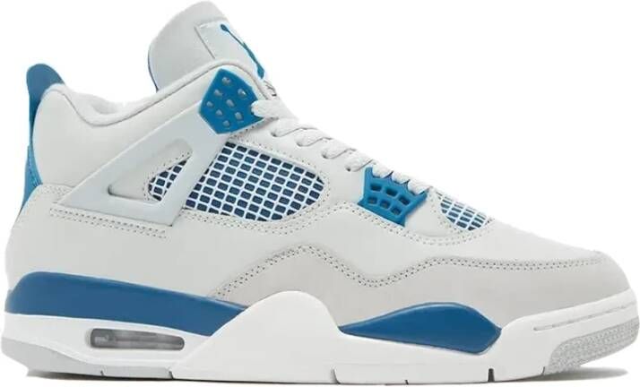 Jordan Military Blue Sneakers Klassieke Stijl Blue Heren