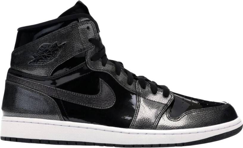 Nike Beperkte Editie Retro Zwart Patent Sneakers Black Heren