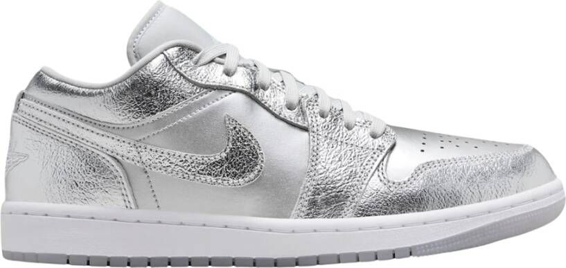 Nike Beperkte oplage Metallic Silver Low SE Gray Heren