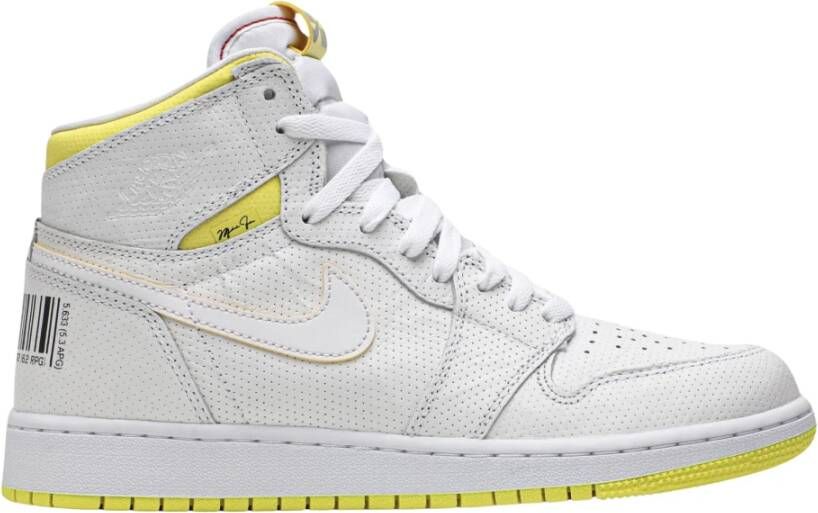 Nike Beperkte oplage Retro High First Class Flight White Dames