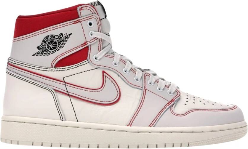 Nike Beperkte oplage Retro High Phantom Gym Red Multicolor Heren