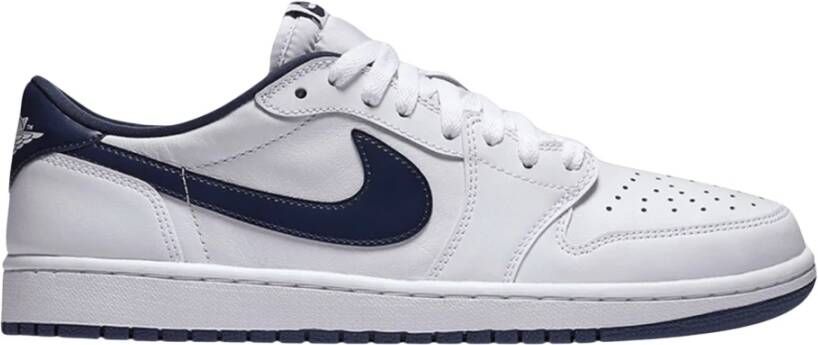 Nike Beperkte oplage Retro Low Metallic Blue White Heren