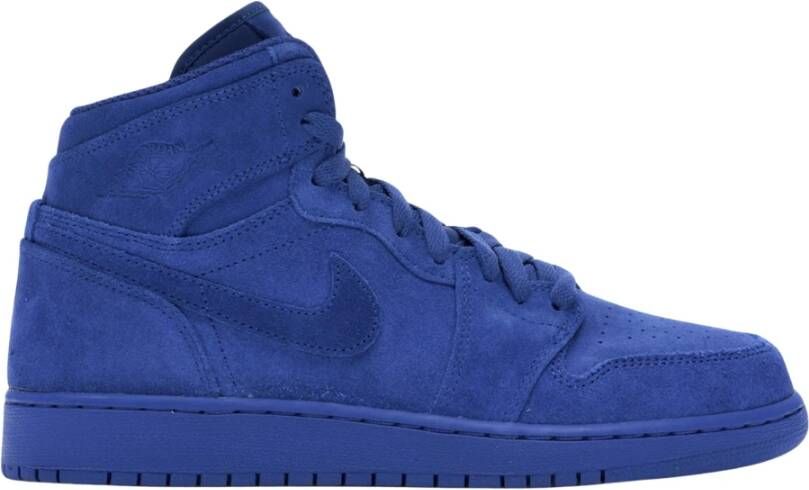 Nike Blauwe Suede Retro Limited Edition Sneakers Blue Dames