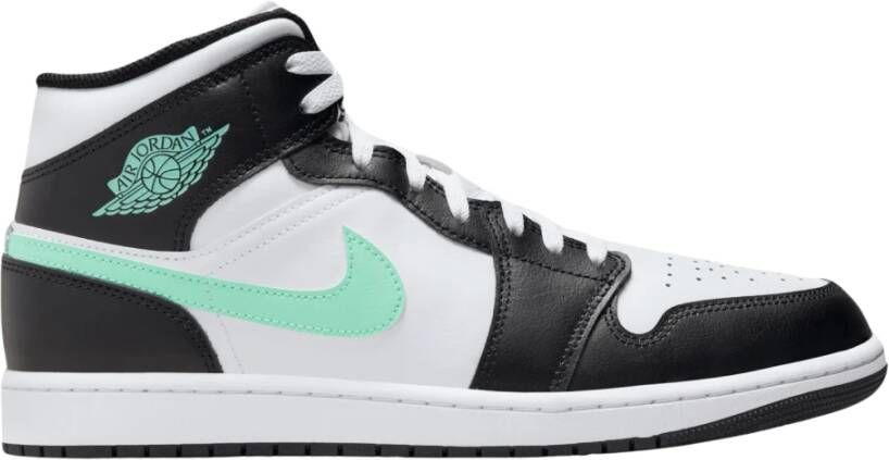 Nike Groene Gloed Beperkte Editie Mid Sneakers Multicolor Heren