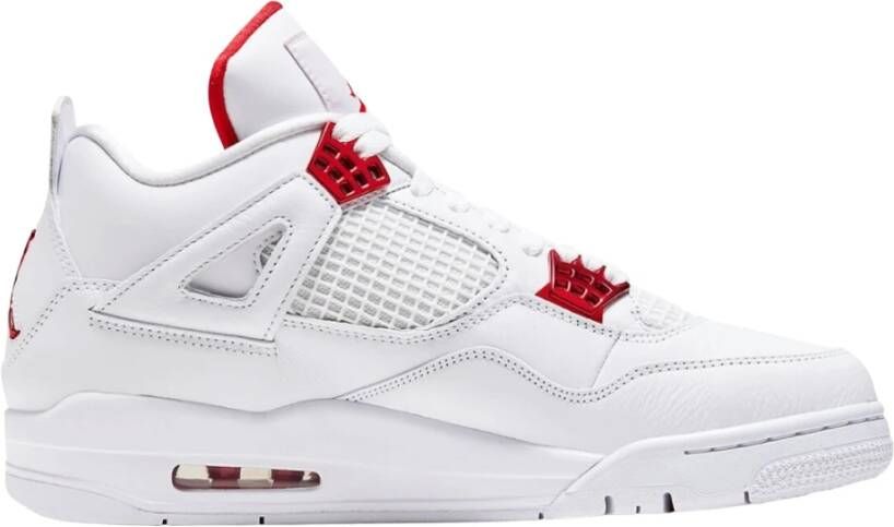 Nike Metallic Red Retro Limited Edition Sneakers White Heren