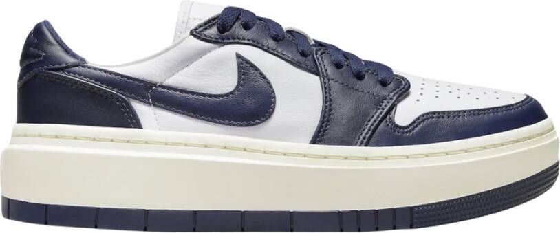 Nike Midnight Navy Platform Sneaker Blue Heren