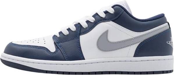 Nike Midnight Navy Wolf Grey Sneakers Blue Dames