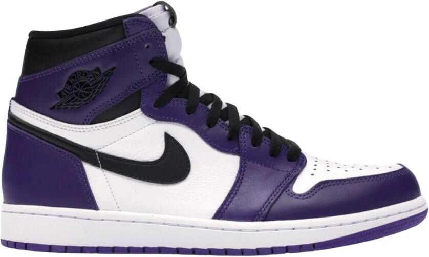 Nike Paars Wit Retro High Limited Edition Purple Heren