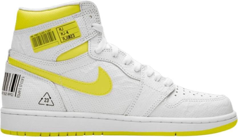 Nike Retro High First Class Flight White Heren