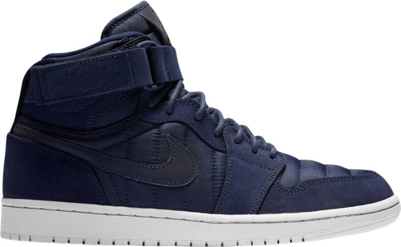 Nike Retro High Strap Sneakers Blue Heren