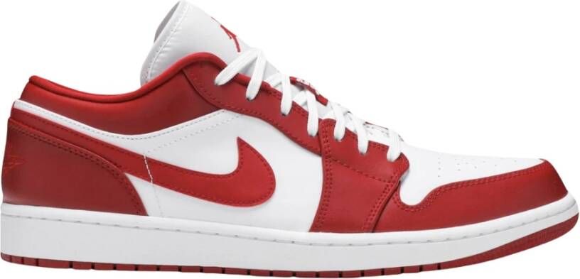 Nike Rode Lage Sneakers Beperkte Oplage Red Heren