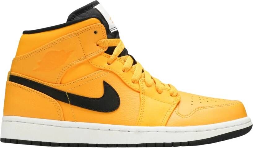 Nike Universiteit Goud Zwart Mid-top Sneaker Yellow Heren