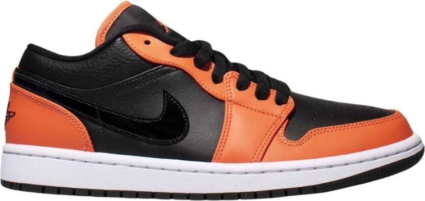 Nike Zwart Turf Oranje Laag SE Sneakers Black Heren