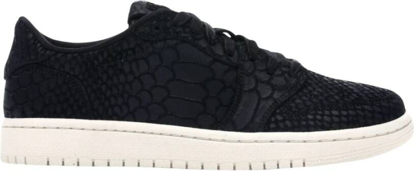 Nike Zwarte Python Retro Laag Limited Edition Black Heren