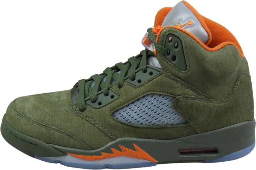 Jordan Olive Retro Sneaker Style Dd0587-308 Green Heren