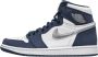 Jordan Midnight Navy Retro High Sneakers Blue Heren - Thumbnail 2