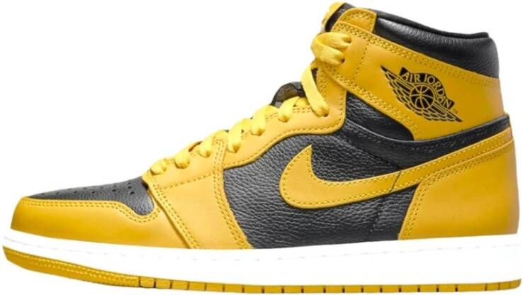 Jordan 1 Retro High Heren Schoenen Yellow Leer