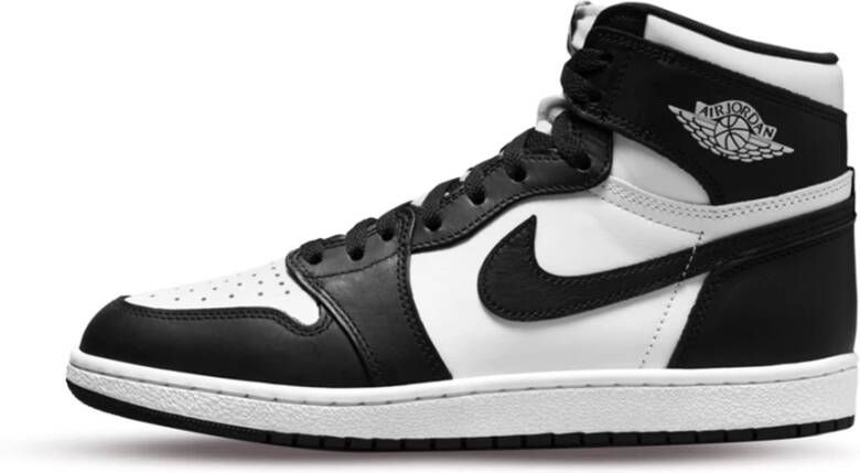 Jordan Retro High Zwart Wit Sneakers Black Heren