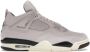 Jordan Retro Stijl Sneakers Terwijl Je Slaapt Gray Dames - Thumbnail 1