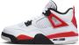 Jordan Rode Cement Retro 4 Klassieke en stijlvolle sneakers Rood Dames - Thumbnail 2