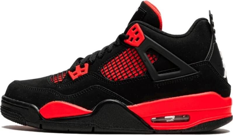 Jordan Rode Donder Sneakers Gratis Verzending Black Dames