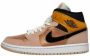 Jordan 1 Mid Dames Schoenen Beige Leer Synthetisch Foot Locker - Thumbnail 1