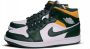 Jordan 1 Mid Heren Schoenen Green Leer Synthetisch - Thumbnail 6