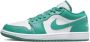 Jordan Nieuwe Emerald Low Air 1 Sneakers Green Dames - Thumbnail 1