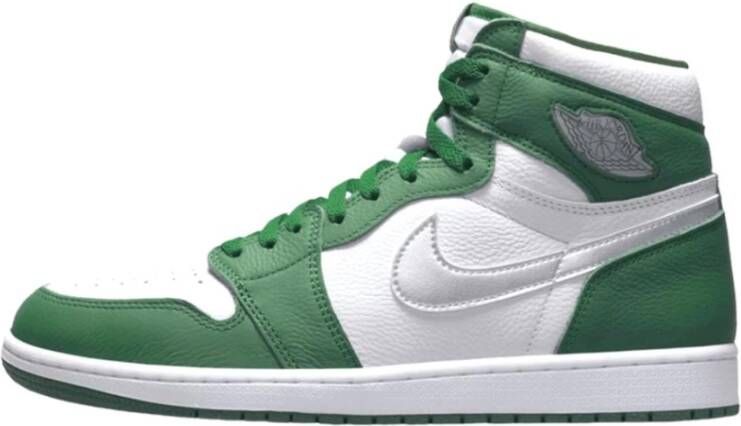 Jordan Air 1 Retro High Og Basketball Schoenen gorge green metallic silver white maat: 40.5 beschikbare maaten:40.5