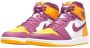 Jordan 1 Retro High OG Heren Schoenen Gold Leer - Thumbnail 3