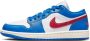 Jordan Sport Blue Lage Sneaker Blauw Heren - Thumbnail 1