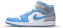 Jordan Universiteit Blauw Grijs Sneakers Gray Heren - Thumbnail 1