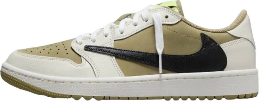 Jordan Travis Scott Golf Laag Neutral Olive Multicolor Heren