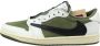 Jordan Travis Scott Laag Medium Olive Sneakers Green Heren - Thumbnail 1